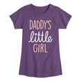 thumbnail image 1 of Instant Message - Celebrate Family - Daddy's Little Girl - Toddler & Youth Girls Short Sleeve Graphic T-Shirt, 1 of 6