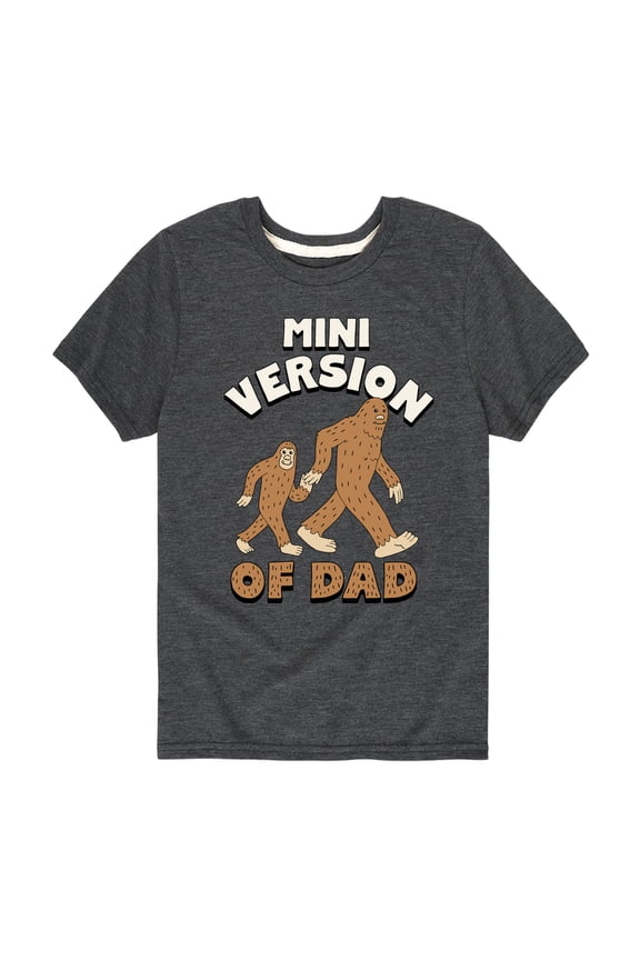 - Celebrate Family - Mini Version of Dad - Toddler & Youth Short Sleeve Graphic T-Shirt