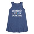thumbnail image 1 of Instant Message - Celebrate Family - Our Family Puts the "Fun" in Dysfunctional - Toddler & Youth Girls A-line Dress, 1 of 6