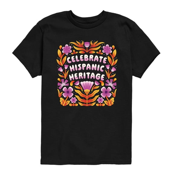 Instant Message - Celebrate Hispanic Heritage Boys' Short Sleeve Graphic T-Shirt