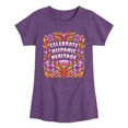 thumbnail image 1 of Instant Message - Celebrate Hispanic Heritage Girls' Fitted Short Sleeve Graphic T-Shirt, 1 of 5