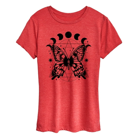 Instant Message - Celestial Butterfly - Women's Short Sleeve Graphic T-Shirt