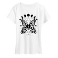 thumbnail image 1 of Instant Message - Celestial Butterfly - Women's Short Sleeve Graphic T-Shirt, 1 of 6