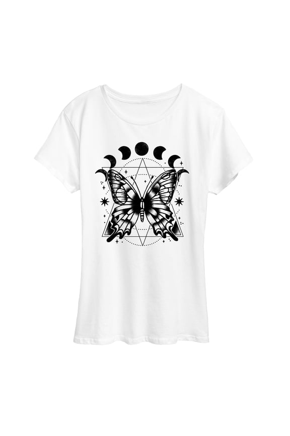 - Celestial Butterfly - Women's Short Sleeve Graphic T-Shirt