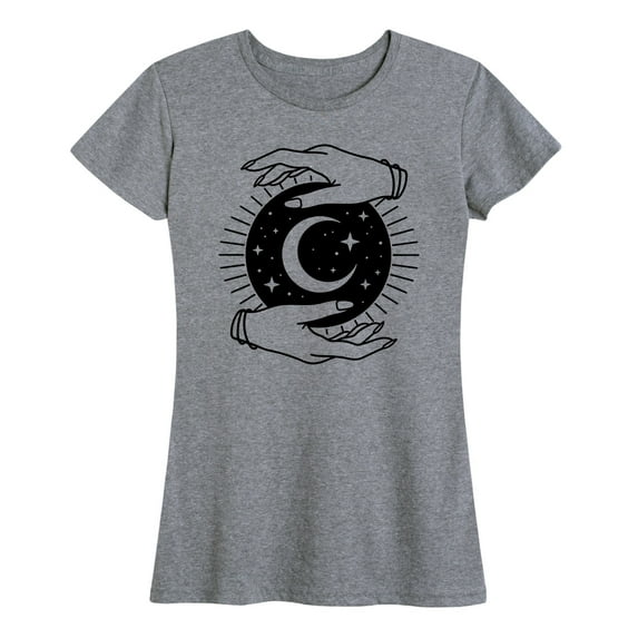 Instant Message - Celestial Crystal Ball - Women's Short Sleeve Graphic T-Shirt