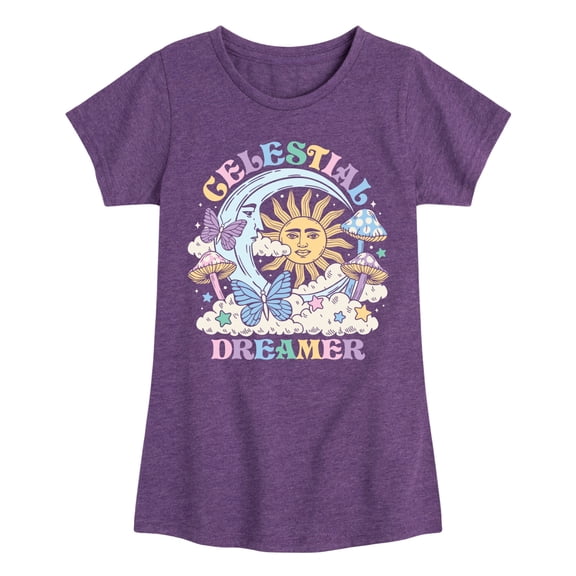 Instant Message - Celestial Dreamer -Youth Girls Short Sleeve T-Shirt