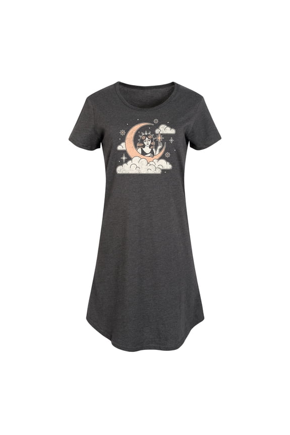 - Celestial Moon Woman - Womens Any Way Dress