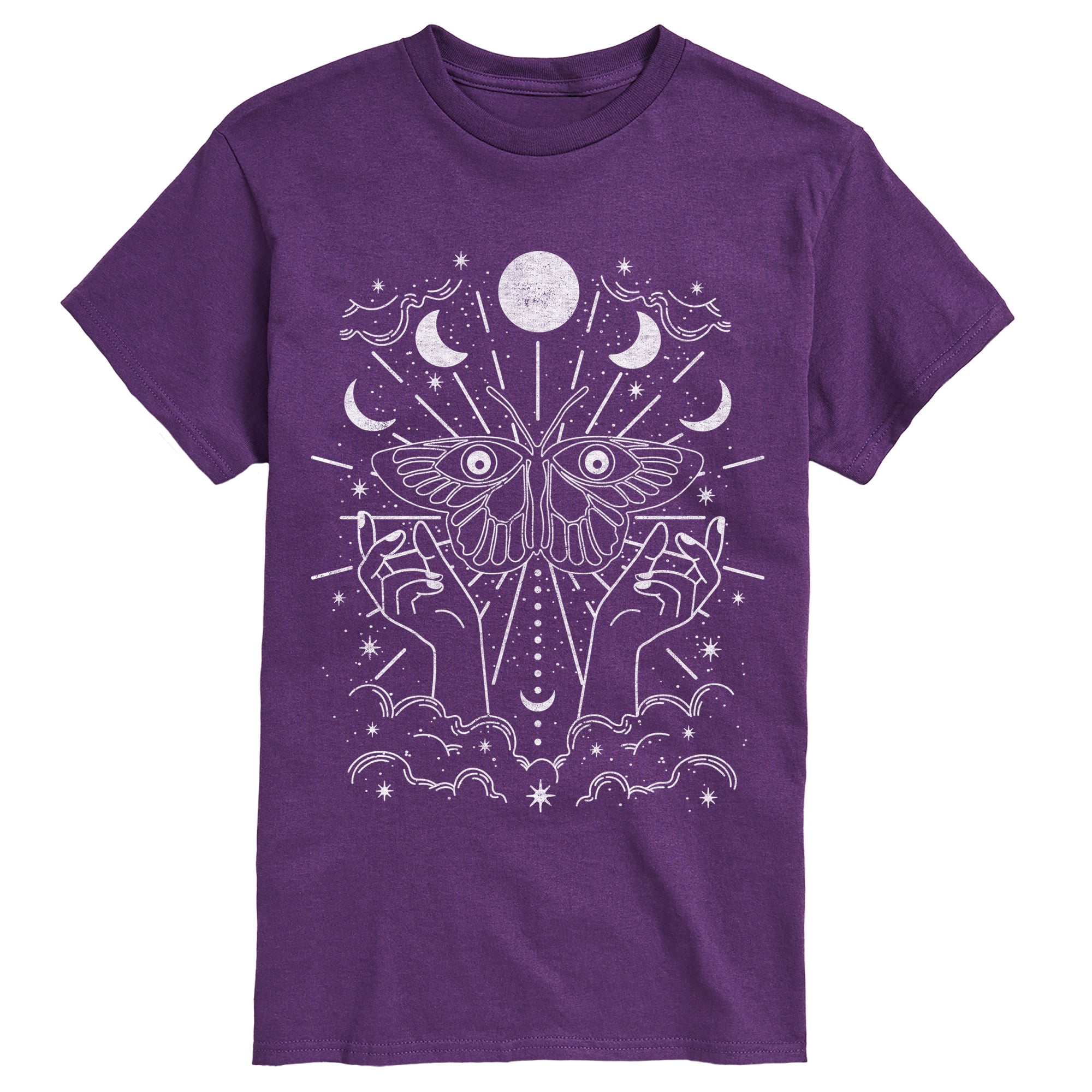 Instant Message - Celestial Moth - Men's Short Sleeve Graphic T-Shirt ...
