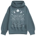 thumbnail image 1 of Instant Message - Celestial Moth Oversized Fleece Hoodie Sweatshirt, 1 of 4