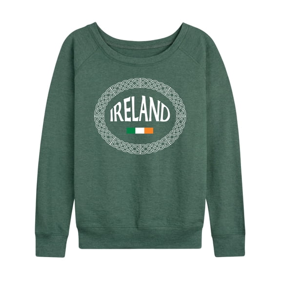 Instant Message - Celtic Band Ireland - Women's French Terry Long Sleeve Pullover