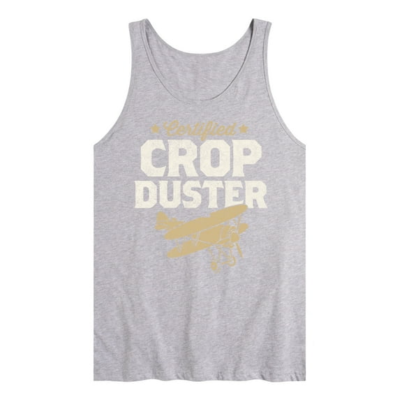 Instant Message - Certified Crop Duster - Men's Jersey Tank Top
