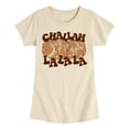 thumbnail image 1 of Instant Message - Challah La La La - Youth Girls Short Sleeve T-shirt, 1 of 5