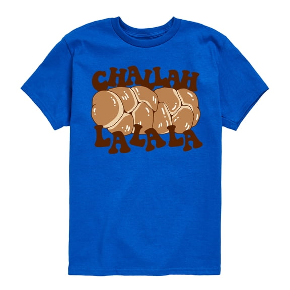 Instant Message - Challah La La La - Youth Short Sleeve Graphic T-shirt