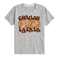 thumbnail image 1 of Instant Message - Challah La La La - Youth Short Sleeve Graphic T-shirt, 1 of 5