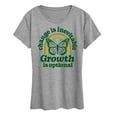 thumbnail image 1 of Instant Message - Change Inevitable Growth Optional - Women's Short Sleeve Graphic T-Shirt, 1 of 6