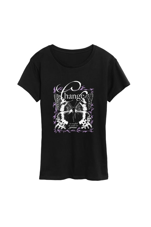 - Change Moth Short Sleeve Graphic T-Shirt