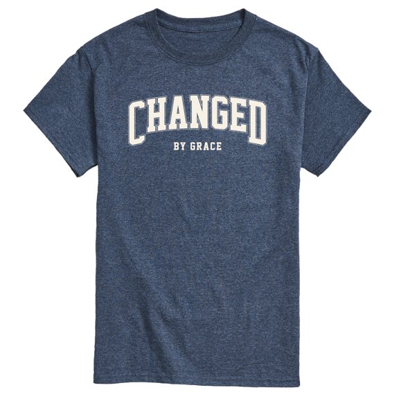 Instant Message - Changed By Grace Collegiate - Men's Short Sleeve Graphic T-Shirt