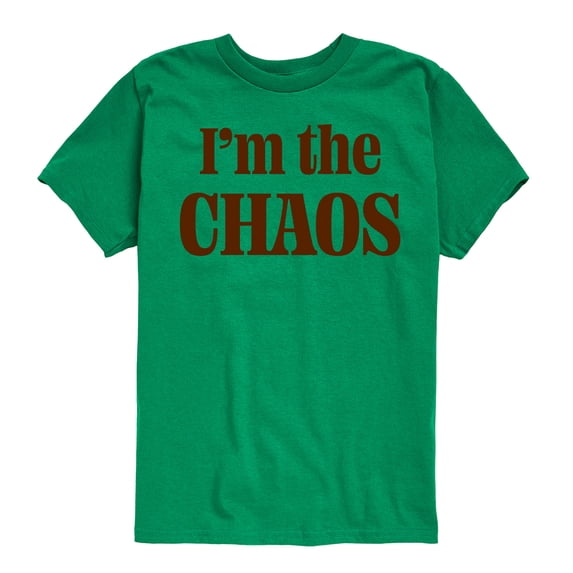 Instant Message - Chaos Caffeine Kid - Toddler & Youth Short Sleeve Graphic T-Shirt