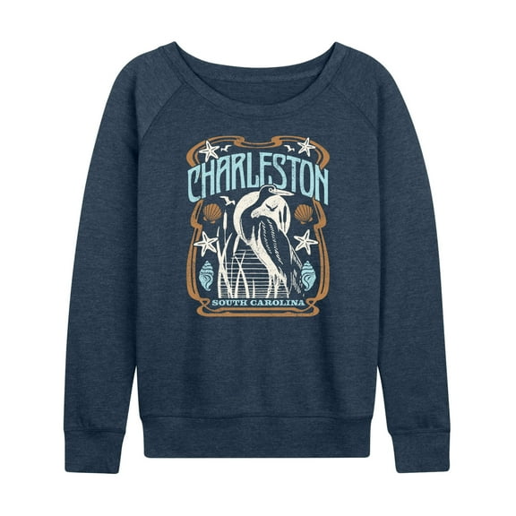 Instant Message - Charleston, South Carolina - Women's Lightweight French Terry Long Sleeve Shirt