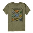 thumbnail image 1 of Instant Message - Chart Of Butterflies - Youth Boys Short Sleeve Graphic T-Shirt, 1 of 5