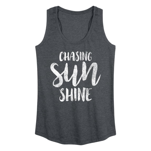 Instant Message - Chasing Sunshine Graphic Racerback Tank