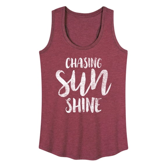Instant Message - Chasing Sunshine Graphic Racerback Tank