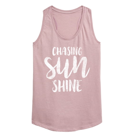 Instant Message - Chasing Sunshine Graphic Racerback Tank