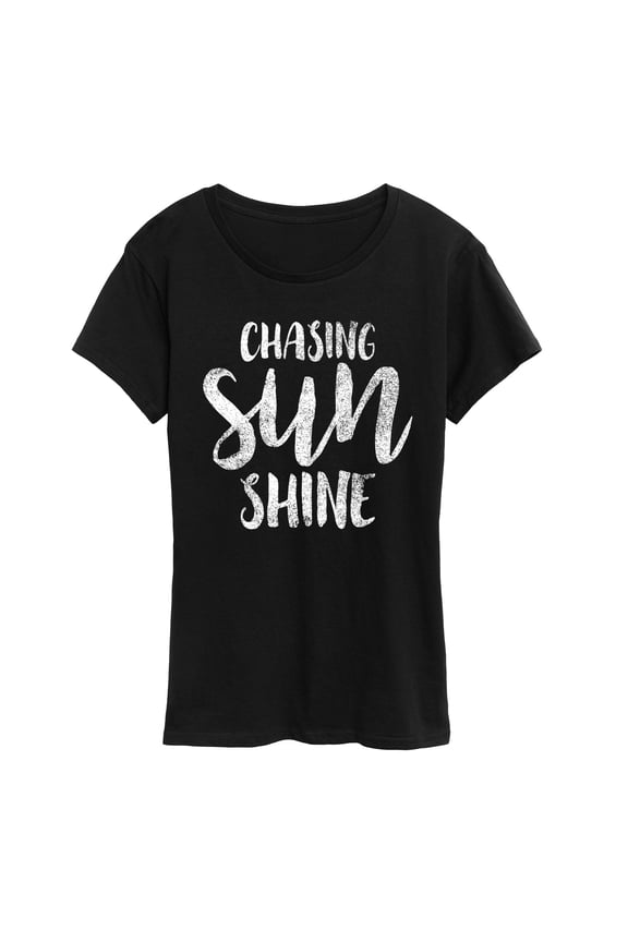 - Chasing Sunshine - Women's Short Sleeve Graphic T-Shirt