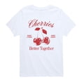 thumbnail image 1 of Instant Message - Cherries - Youth Boys Short Sleeve Graphic T-Shirt, 1 of 5