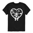 thumbnail image 1 of Instant Message - Cherub Heart Swing Short Sleeve Graphic T-Shirt, 1 of 6