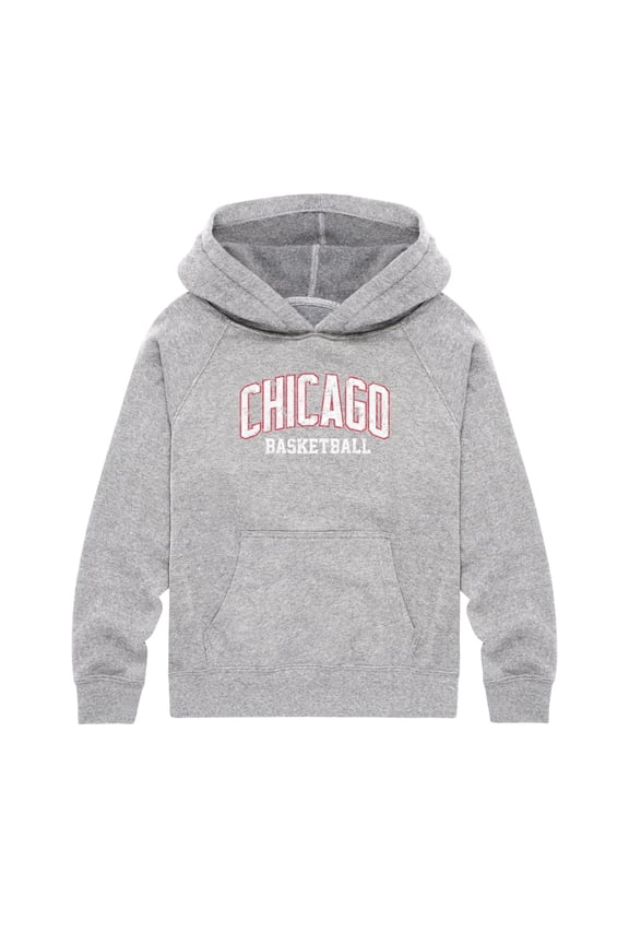 - Chicago Basketball - Youth Boys Fleece Hoodie Sweatshirt