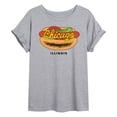 thumbnail image 1 of Instant Message - Chicago Dog Oversized Graphic T-Shirt, 1 of 5