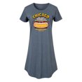 thumbnail image 1 of Instant Message - Chicago Hot Dog Skyline  - Women's Any Way Dress, 1 of 6