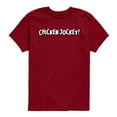 thumbnail image 1 of Instant Message - Chicken Jockey Gamer - Toddler And Infant Short Sleeve Tee, 1 of 4