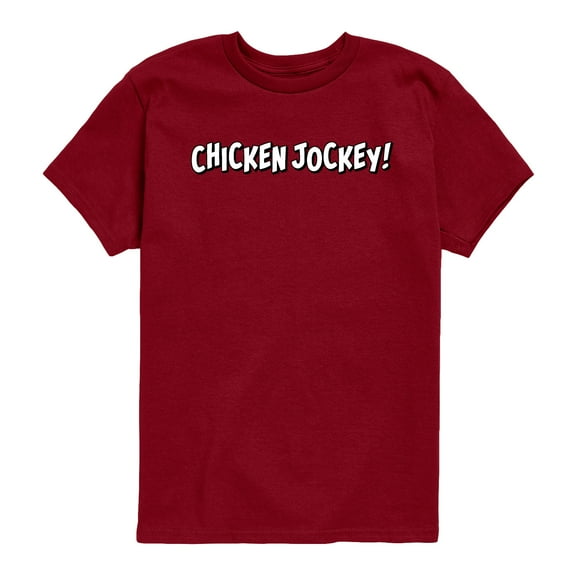 Instant Message - Chicken Jockey Gamer - Toddler And Infant Short Sleeve Tee
