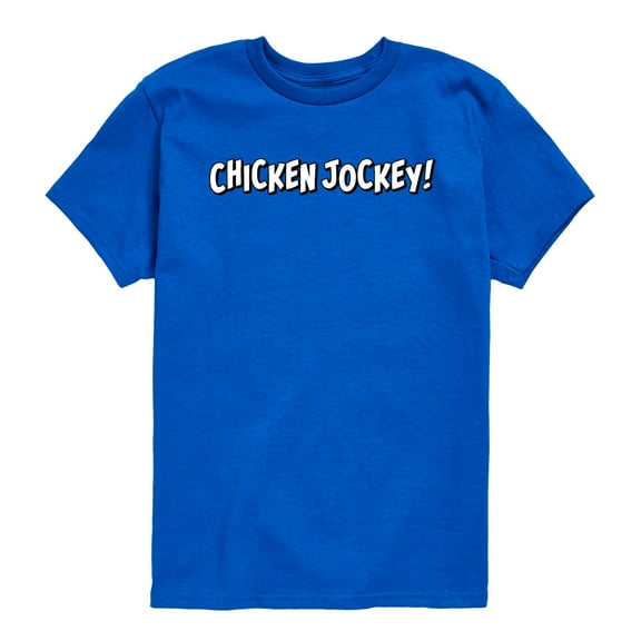 Instant Message - Chicken Jockey Gamer - Toddler And Infant Short Sleeve Tee