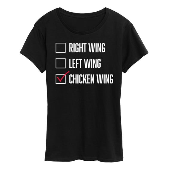 Instant Message - Chicken Wing Ballot - Women's Short Sleeve Graphic T-Shirt