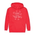thumbnail image 1 of Instant Message - Chicks Are All Over Me - Men's Pullover Hooded Fleece Sweatshirt, 1 of 6