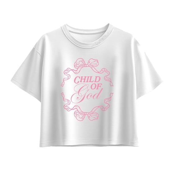 Instant Message - Child of God - Youth Girls Boxy T-Shirt