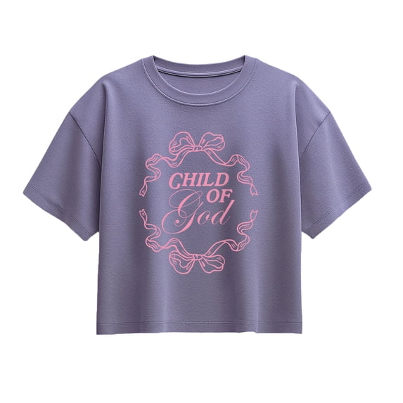 Instant Message - Child of God - Youth Girls Boxy T-Shirt