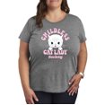 thumbnail image 1 of Instant Message - Childless Cat Lady Society - Women's Short Sleeve Graphic T-Shirt, 1 of 6