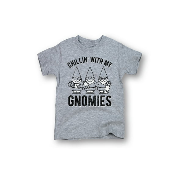 Instant Message - Chillin With My Gnomies -YOUTH SHORT SLEEVE TEE-L