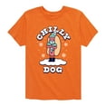 thumbnail image 1 of Instant Message - Chilly Dog Funny Christmas - Toddler & Youth Short Sleeve Graphic T-Shirt, 1 of 6