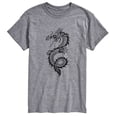 thumbnail image 1 of Instant Message - Chinese Dragon Black Short Sleeve Graphic T-Shirt, 1 of 5