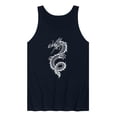thumbnail image 1 of Instant Message - Chinese Dragon White Graphic Tank Top, 1 of 5
