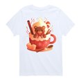 thumbnail image 1 of Instant Message - Christmas Bear Cocoa Mug - Toddler And Youth Short Sleeve Graphic T-Shirt, 1 of 5