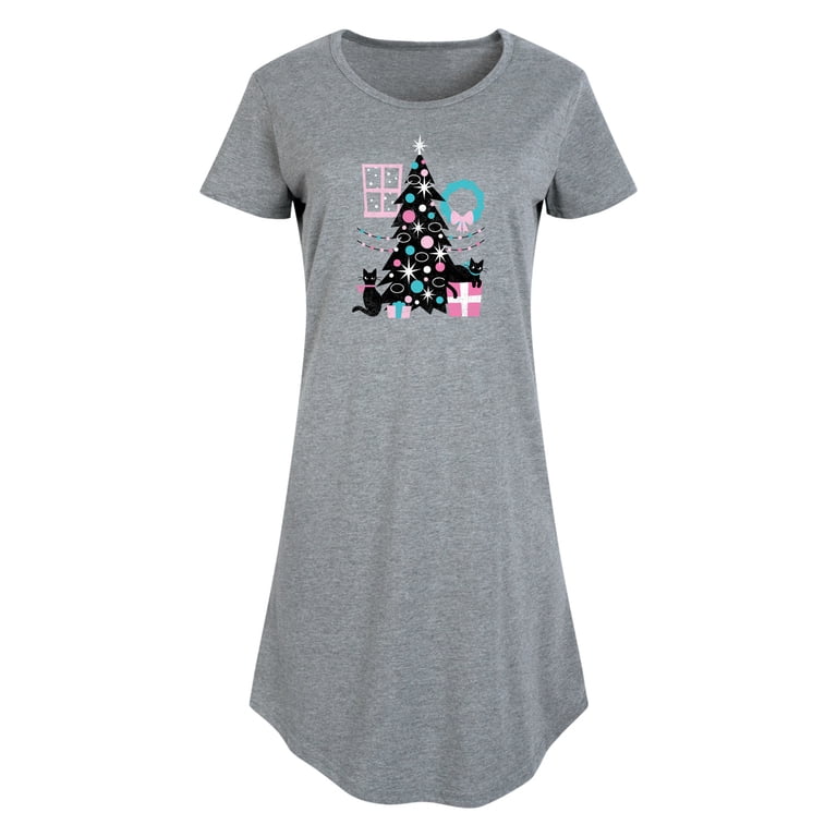 christmas cat dress womens Instant Message - - Cats, Tree, & Décor and winter layering