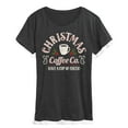 thumbnail image 1 of Instant Message - Christmas Coffee Co - Women's Short Sleeve Graphic T-Shirt, 1 of 5