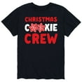 thumbnail image 1 of Instant Message - Christmas Cookie Crew - Adult Short Sleeve Graphic T-Shirt, 1 of 5