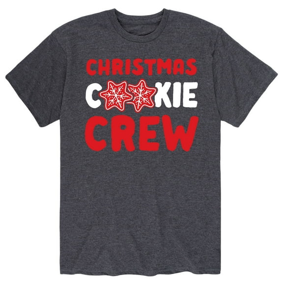 Instant Message - Christmas Cookie Crew - Adult Short Sleeve Graphic T-Shirt
